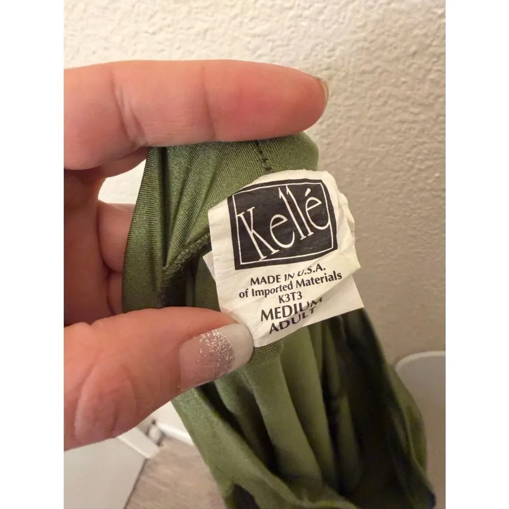 Kelle dance solo costume maxi skirt olive green shades of emotion 4307 MA adult